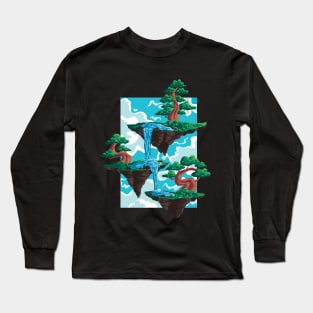 Bonsai Floating Island Long Sleeve T-Shirt